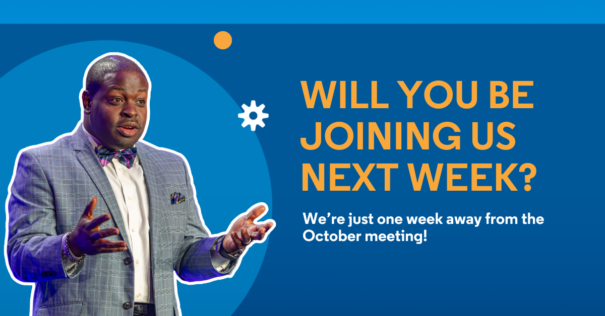 PCR Kevin Williams One Week Away October